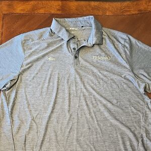 OGIO Men’s Heathered Light Blue Polo